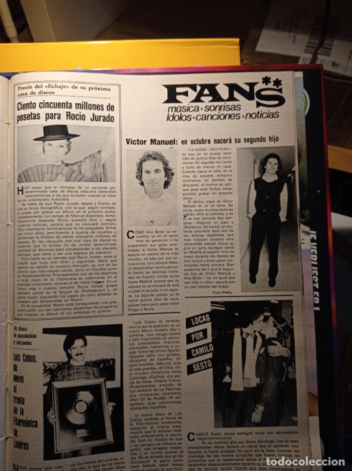 Coleccionismo de Revistas y Peri&oacute;dicos: luis cobos rocio jurado victor manuel camilo sesto