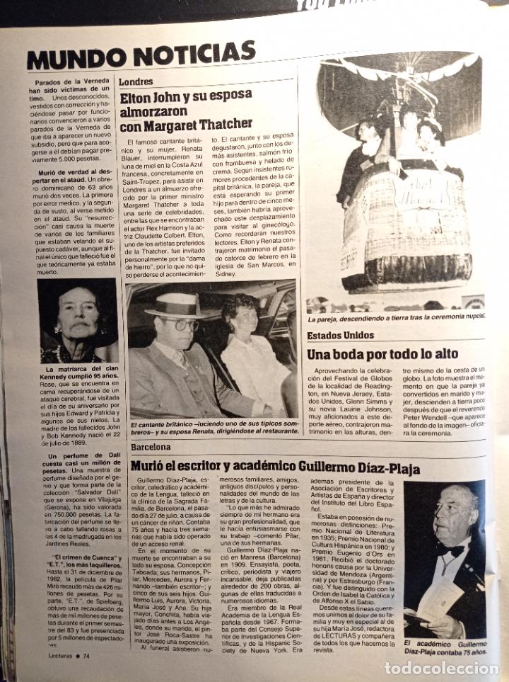 Coleccionismo de revistas y peri&oacute;dicos: GUILLERMO DIAZ PLAJA ELTON JOHN