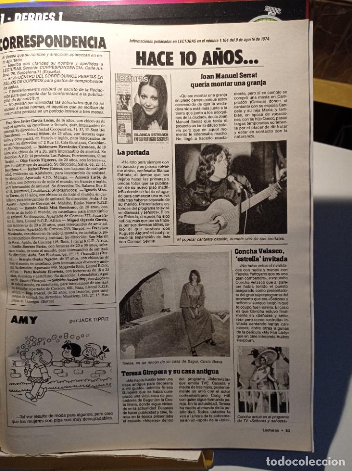 Coleccionismo de revistas y peri&oacute;dicos: TERESA GIMPERA SERRAT CONCHA VELASCO