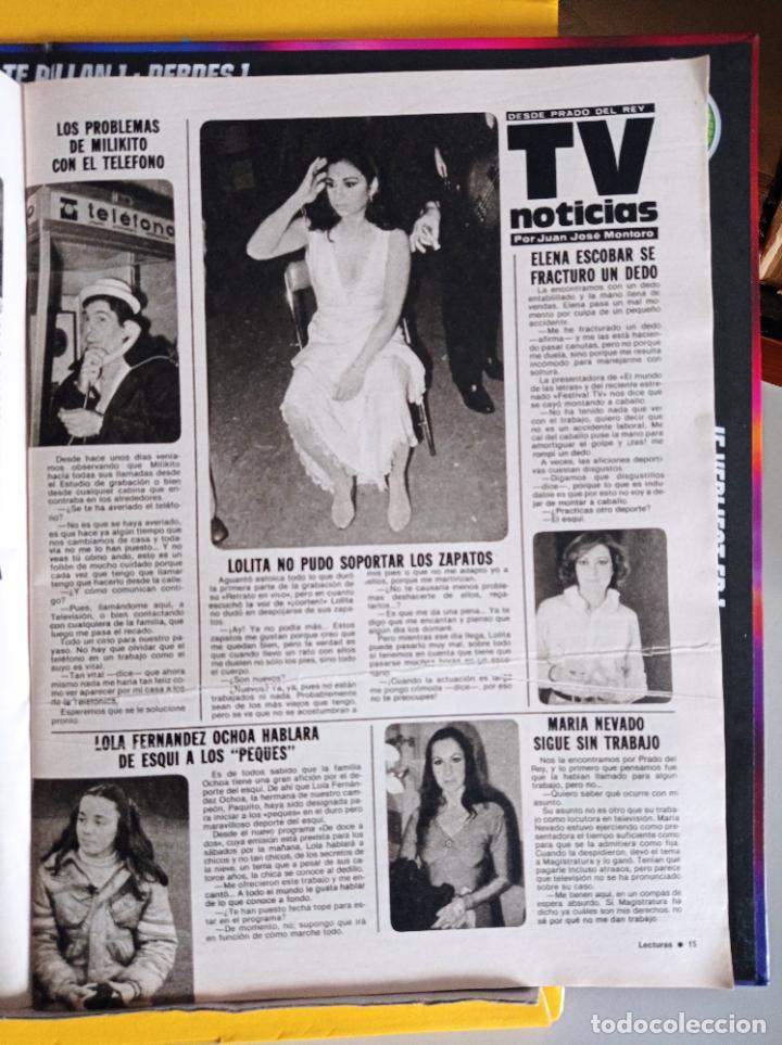 Coleccionismo de revistas y peri&oacute;dicos: ELENA ESCOBAR LOLA FERNANDEZ MARIA NEVADO MILIKITO LOLITA FLORES