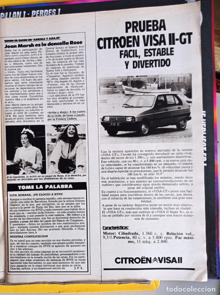Coleccionismo de Revistas y Peri&oacute;dicos: jean marsh arriba y abajo anuncio citroen visa ii gt