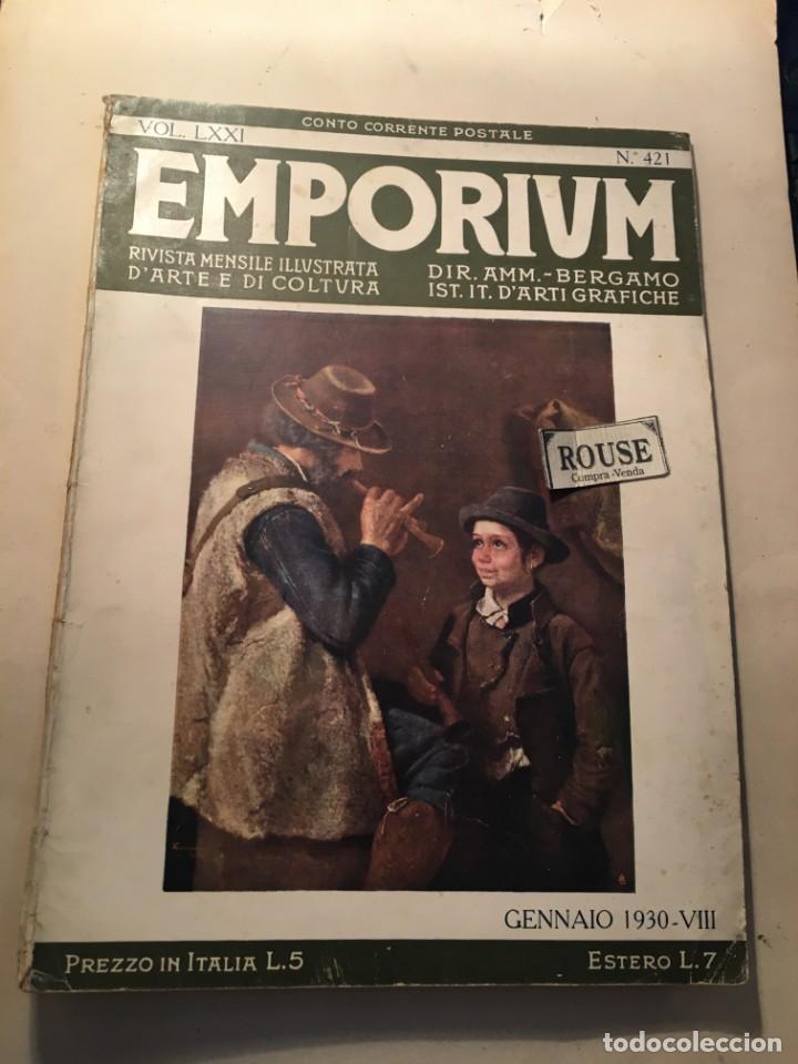 Collection Magazines and Newspapers: ARTE - ANTIGUA REVISTA EMPORIUM - RIVISTA MENSILE ILLUSTRATA VOL. LXXI N&ordm; 421