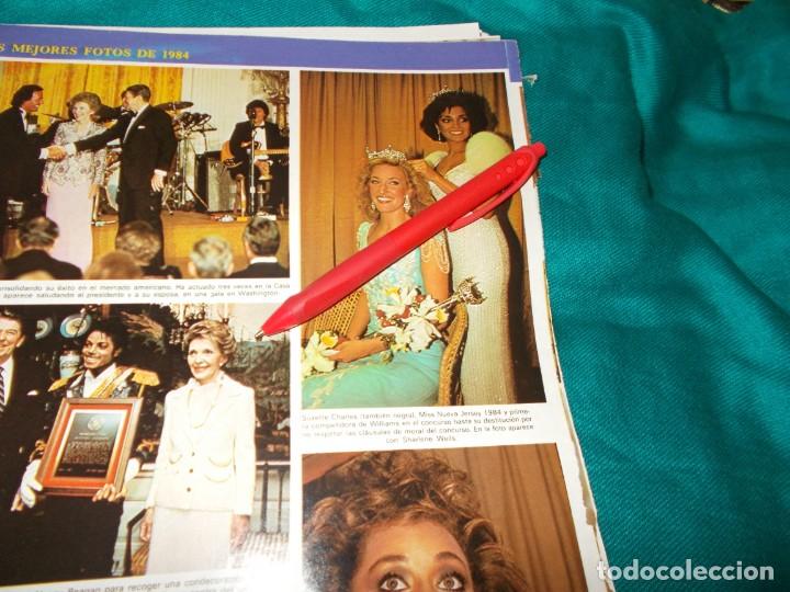 Colecionismo de Revistas e Jornais: RECORTE : MISS NUEVA JERSEY 1984. SEMANA, ENERO 1985(#)