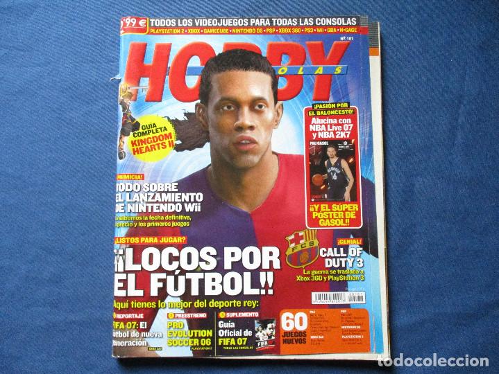 Coleccionismo de Revistas y Peri&oacute;dicos: HOBBY CONSOLAS N.&ordm; 181 / NO INCLUYE P&Oacute;STER CENTRAL