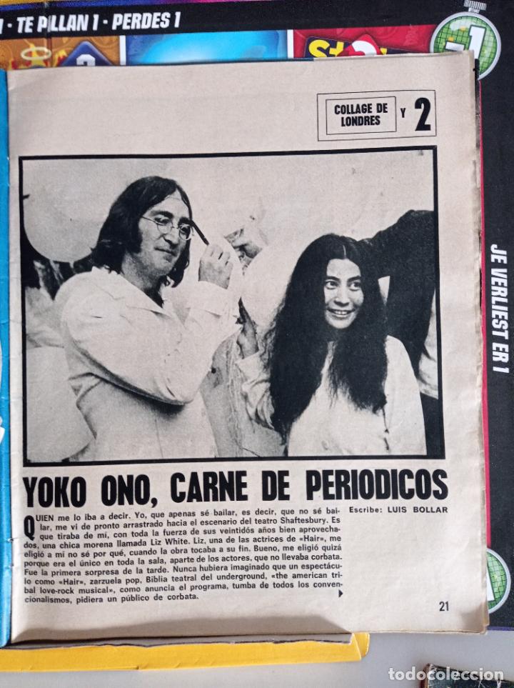 Coleccionismo de Revistas y Peri&oacute;dicos: YOKO ONO JOHN LENNON LOS BEATLES