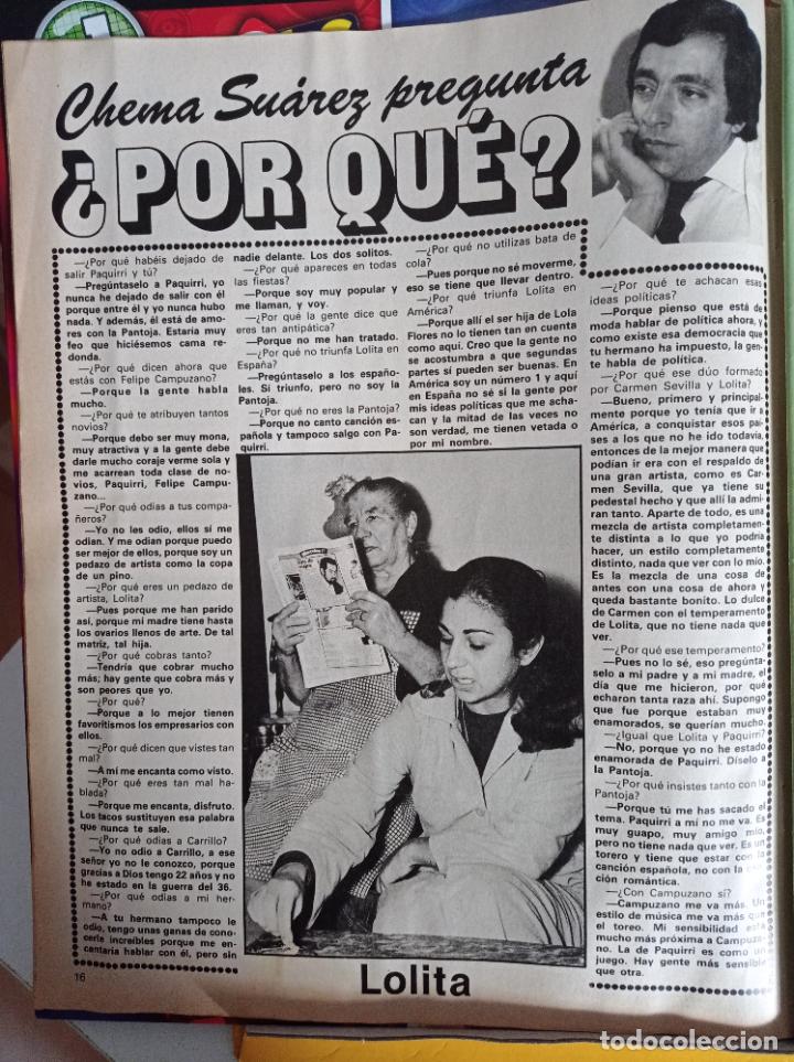 Sammeln von Zeitschriften und Zeitungen: LOLITA FLORES VINTAGE