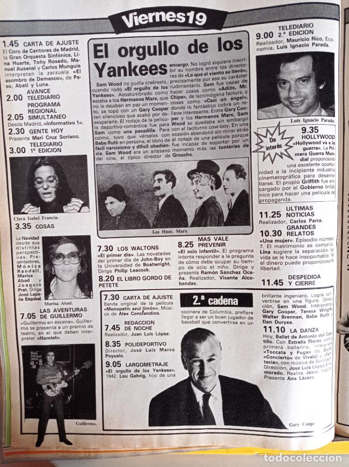 Sammeln von Zeitschriften und Zeitungen: GARY COOPER GUILLERMO MARISA ABAD CLARA ISABEL FRANCIA