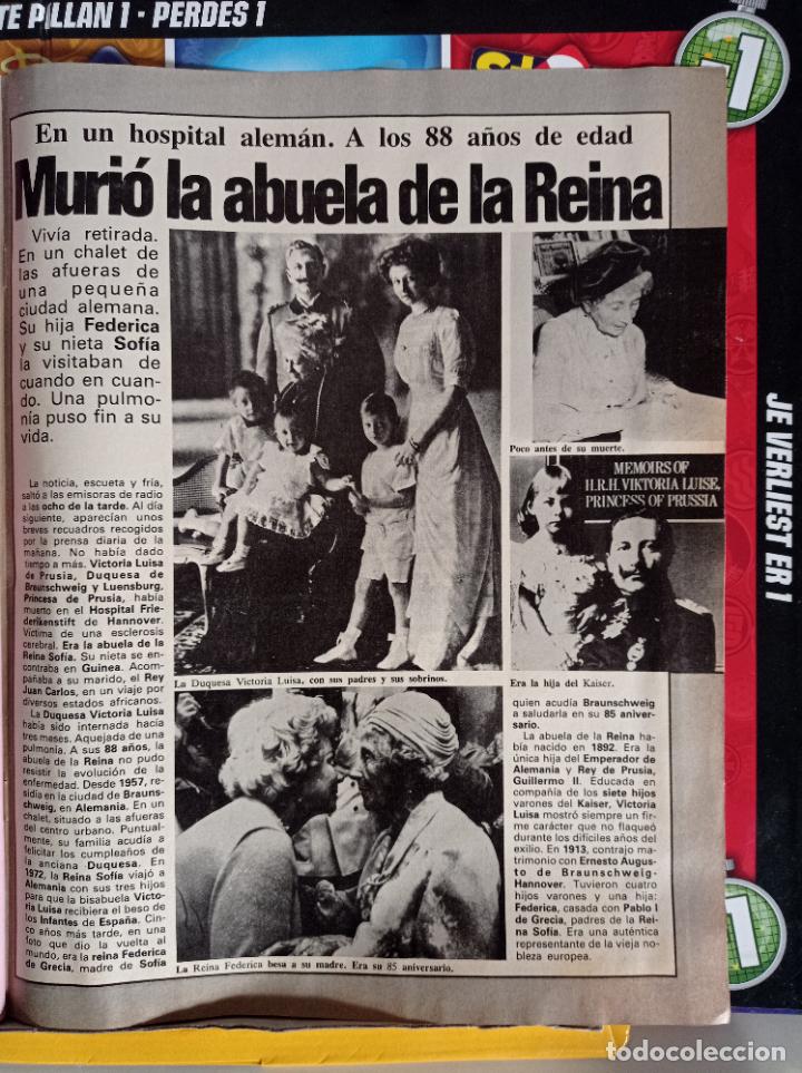 Colecionismo de Revistas e Jornais: LA DUQUESA VICTORIA LUISA ABUELA DE LA REINA SOFIA DE GRECIA