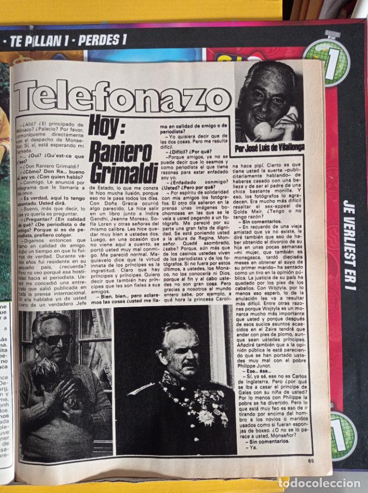 Collectionnisme de Revues et Journaux: RANIERO GRIMALDI VINTAGE RECORTE