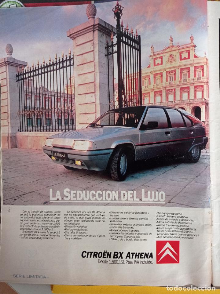 Coleccionismo de Revistas y Peri&oacute;dicos: ANUNCIO CITROEN BX ATHENA