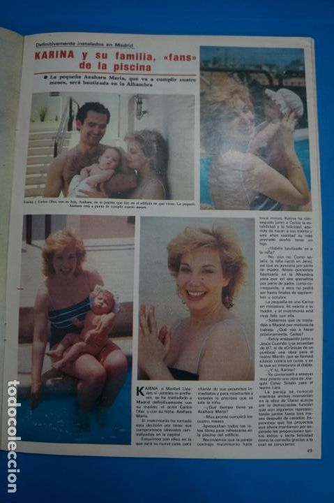 Coleccionismo de Revistas y Peri&oacute;dicos: RECORTE CLIPPING DE KARINA REVISTA SEMANA N&ordm; 2223 PAG. 49 L40