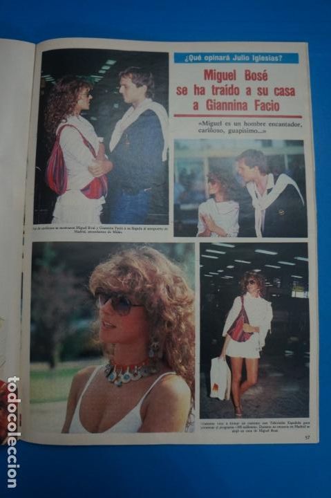 Coleccionismo de Revistas y Peri&oacute;dicos: RECORTE CLIPPING DE MIGUEL BOSE SEMANA N&ordm; 2225 PAG. 57-59 L40