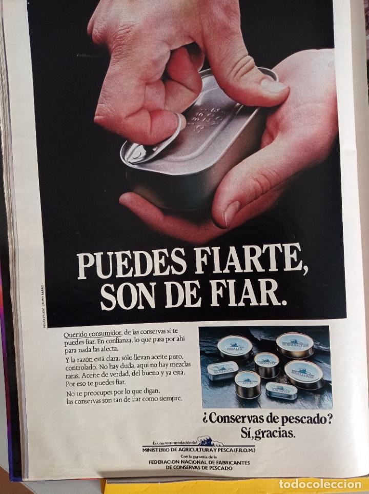Collezionismo di Riviste e Giornali: anuncio conservas de pescado
