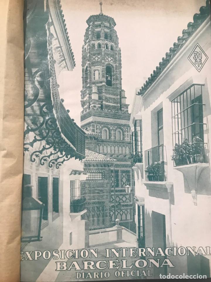 Coleccionismo de Revistas y Peri&oacute;dicos: 17 EJEMPLARES DIARIO OFICIAL DE LA EXPOSICI&Oacute;N INTERNACIONAL BARCELONA 1929
