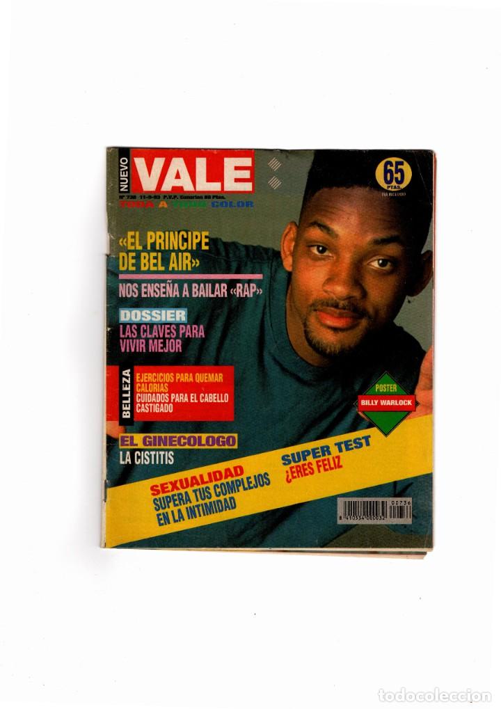 Coleccionismo de Revistas y Peri&oacute;dicos: Revista Nuevo Vale N&ordm; 736 11 de septiembre de 1993
