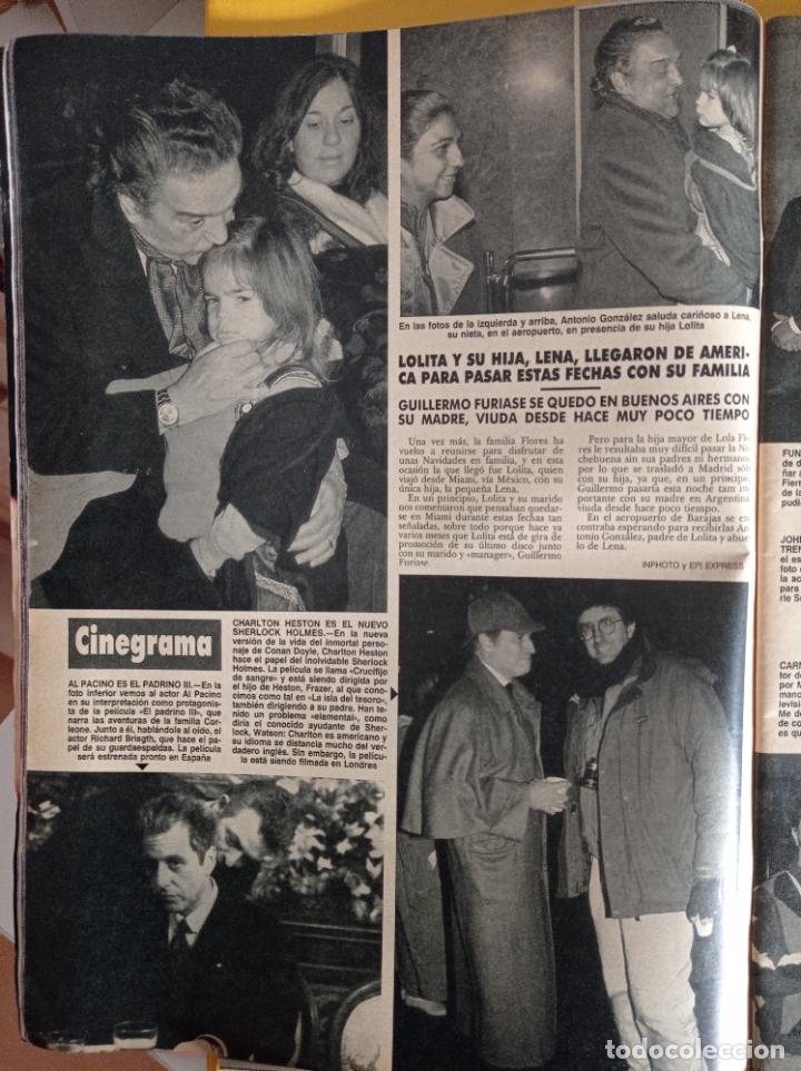 Coleccionismo de Revistas y Peri&oacute;dicos: elena furiase lolita flores charlton heston al pacino el padrino