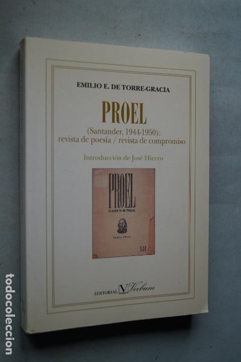 Coleccionismo de Revistas y Peri&oacute;dicos: PROEL. REVISTA DE POES&Iacute;A. SANTANDER 1944-1950. EMILIO E. DE TORRE - GRACIA.