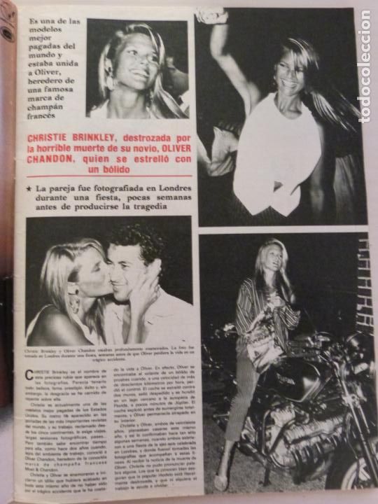 Coleccionismo de Revistas y Peri&oacute;dicos: RECORTE CLIPPING DE CHRISTIE BRINKLEY REVISTA SEMANA N&ordm; 2254 PAG. 43 L34