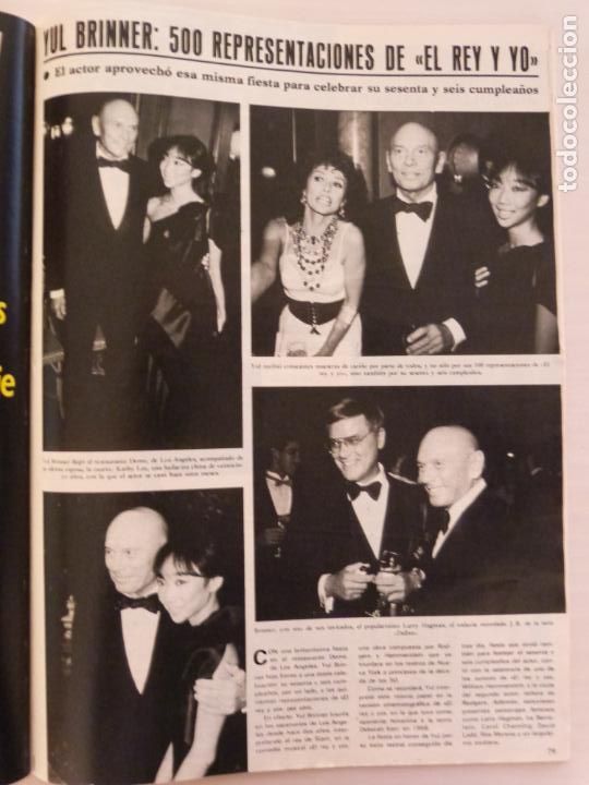 Coleccionismo de Revistas y Peri&oacute;dicos: RECORTE CLIPPING DE YUL BRINNER LARRY HAGMAN KATHY LEE REVISTA SEMANA N&ordm; 2278 PAG. 79 L34