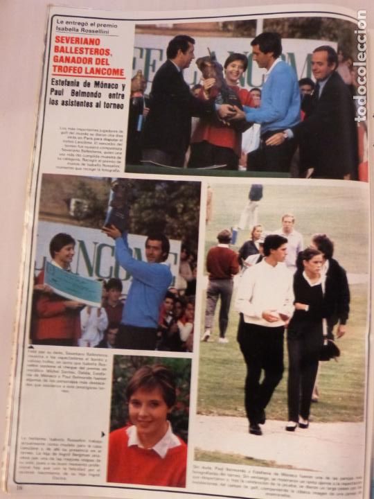 Coleccionismo de Revistas y Peri&oacute;dicos: RECORTE CLIPPING DE SEVERIANO BALLESTEROS REVISTA SEMANA N&ordm; 2278 PAG. 16 L34