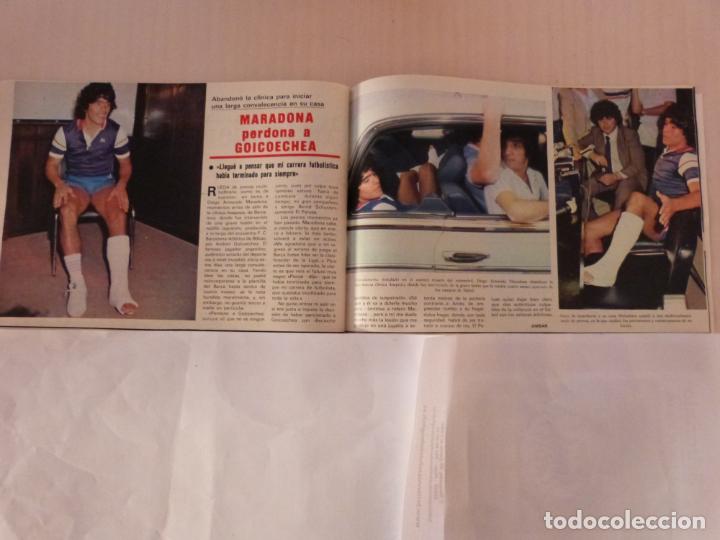 Coleccionismo de Revistas y Peri&oacute;dicos: RECORTE CLIPPING DE MARADONA REVISTA SEMANA N&ordm; 2279 PAG. 120 Y 121 L34