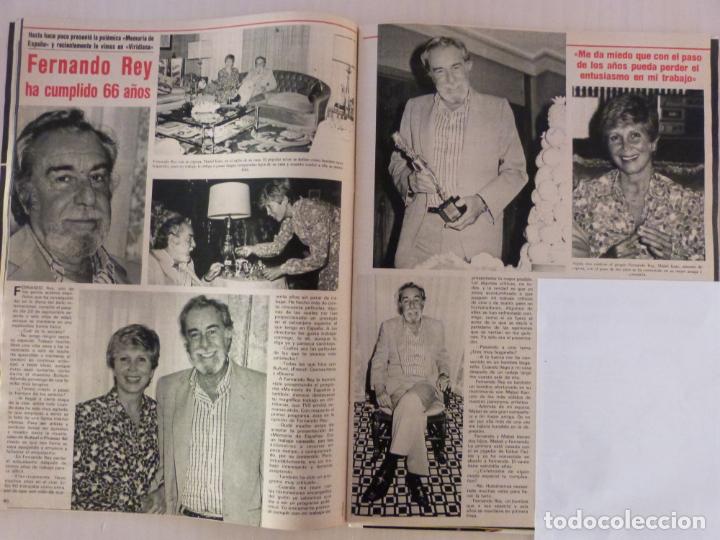 Coleccionismo de Revistas y Peri&oacute;dicos: RECORTE CLIPPING DE FERNANDO REY REVISTA SEMANA N&ordm; 2279 PAG. 46 Y 47 L34