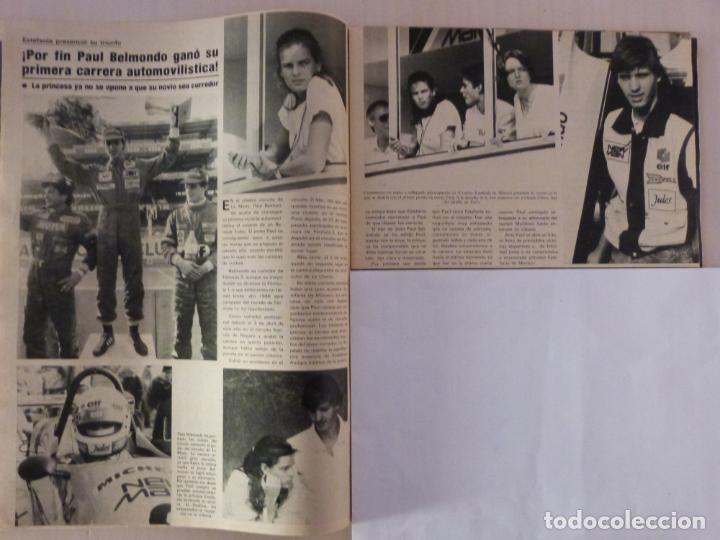Coleccionismo de Revistas y Peri&oacute;dicos: RECORTE CLIPPING DE PAUL BELMONDO Y ESTEFANIA DE MONACO REVISTA SEMANA N&ordm; 2279 PAG. 32 Y 33 L34