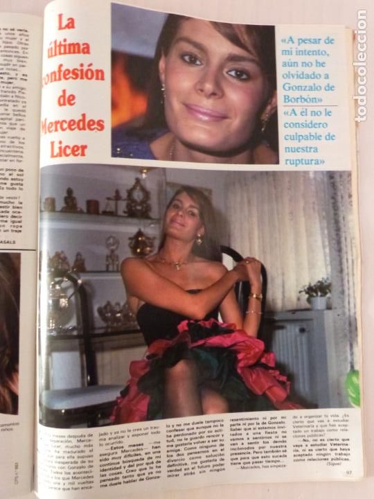 Coleccionismo de Revistas y Peri&oacute;dicos: RECORTE CLIPPING DE MERCEDES LICER REVISTA SEMANA N&ordm; 2393 PAG. 97 AL 99 L34
