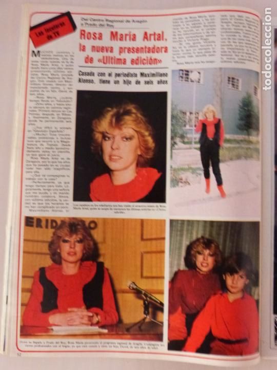 Coleccionismo de Revistas y Peri&oacute;dicos: RECORTE CLIPPING DE ROSA MARIA ARTAL REVISTA SEMANA N&ordm; 2253 PAG. 52 L37