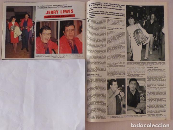 Coleccionismo de Revistas y Peri&oacute;dicos: RECORTE CLIPPING DE JERRY LEWIS REVISTA SEMANA N&ordm; 2258 PAG. 106 AL 109 L37