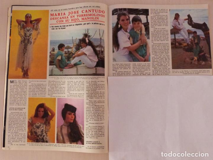 Coleccionismo de Revistas y Peri&oacute;dicos: RECORTE CLIPPING DE MARIA JOSE CANTUDO REVISTA SEMANA N&ordm; 2258 PAG. 74 Y 75 L37