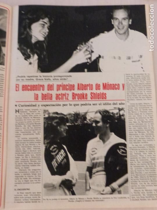 Coleccionismo de Revistas y Peri&oacute;dicos: RECORTE CLIPPING DE ALBERTO DE MONACO Y BROOKE SHIELDS REVISTA SEMANA N&ordm; 2258 PAG. 49 AL 52 L37