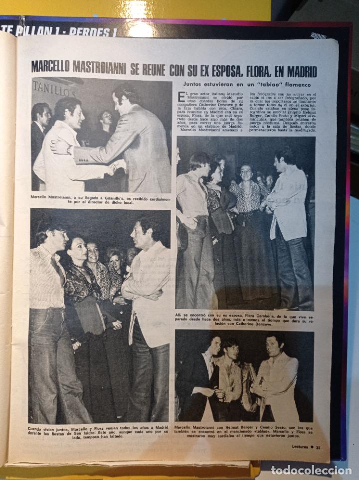 Coleccionismo de revistas y peri&oacute;dicos: marcello mastroianni GITANILLO'S CAMILO SESTO HELMUT BERGER