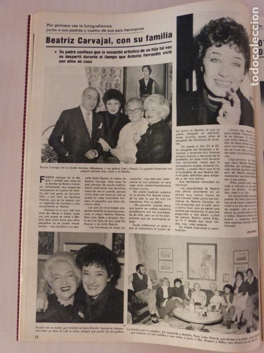 Coleccionismo de Revistas y Peri&oacute;dicos: RECORTE CLIPPING DE BEATRIZ CARVAJAL REVISTA SEMANA N&ordm; 2258 PAG. 18 L37