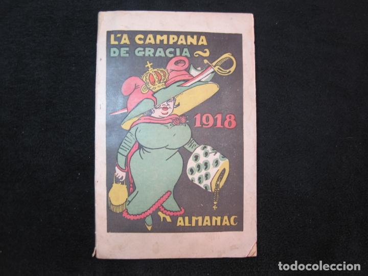 Collection Magazines and Newspapers: LA CAMPANA DE GRACIA-ALMANAC ANY 1918-VER FOTOS-(K-2545)