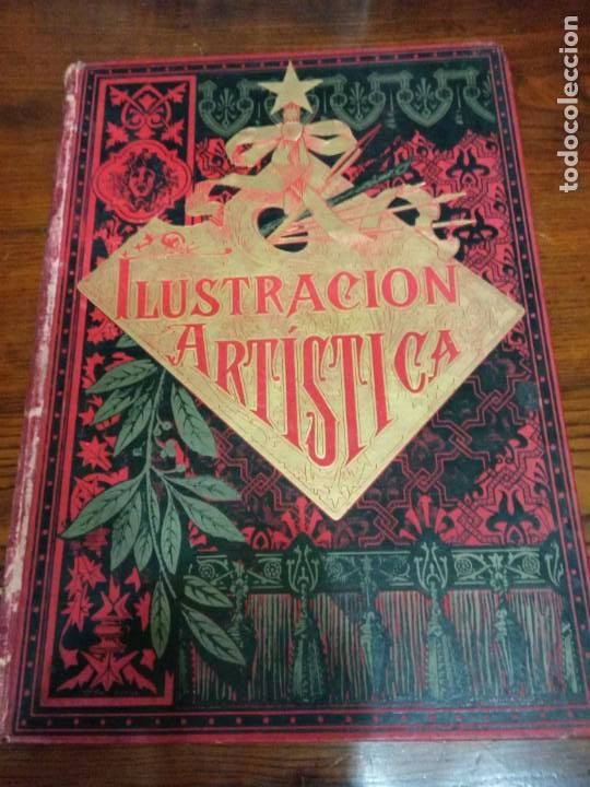 Coleccionismo de revistas y peri&oacute;dicos: La ilustraci&oacute;n art&iacute;stica, 1884, Tomo III, Montaner y Sim&oacute;n editores, Barcelona.
