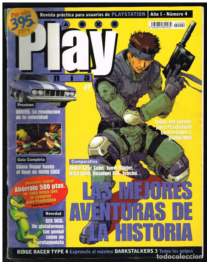 Collectionnisme de Revues et Journaux: REVISTA PLAY MANIA NUMERO 4 - MAYO 1999