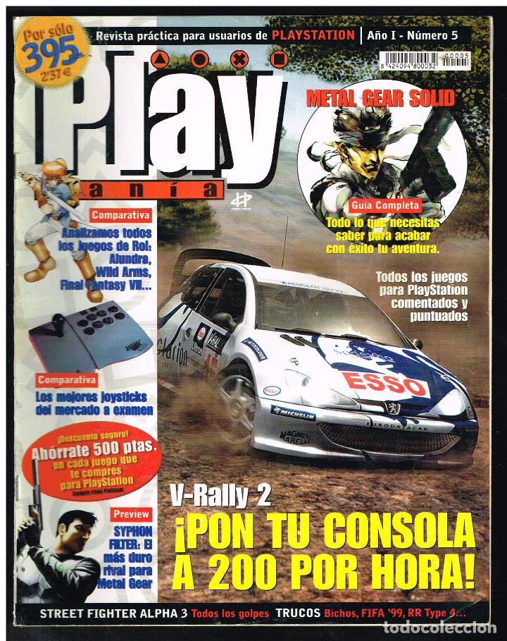 Collezionismo di Riviste e Giornali: REVISTA PLAY MANIA NUMERO 5 - JUNIO 1999