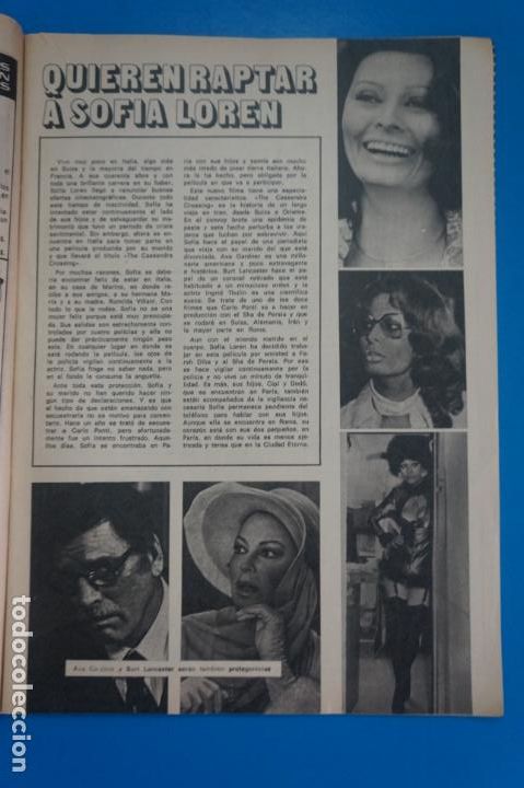 Coleccionismo de Revistas y Peri&oacute;dicos: RECORTE CLIPPING DE SOFIA LOREN REVISTA PRONTO N&ordm; 201 PAG.37 L1
