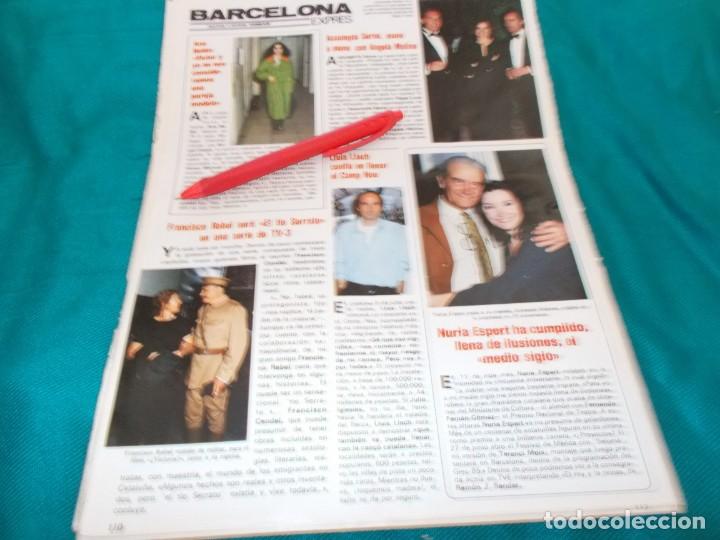 Coleccionismo de Revistas y Peri&oacute;dicos: RECORTE : ANA BELEN. LLUIS LLACH. ASSUMPTA SERNA. NURIA ESPERT. SEMANA, JUNIO 1985(#)