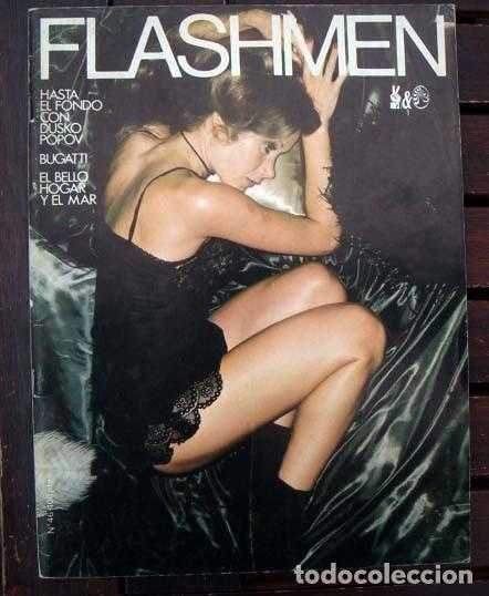Collectionnisme de Revues et Journaux: Revista FLASHMEN BOCACCIO N&ordm; 46 / JEAN RENOR, LOS COCHES BUGATTI, CHICAS DESNUDAS, DESTAPE
