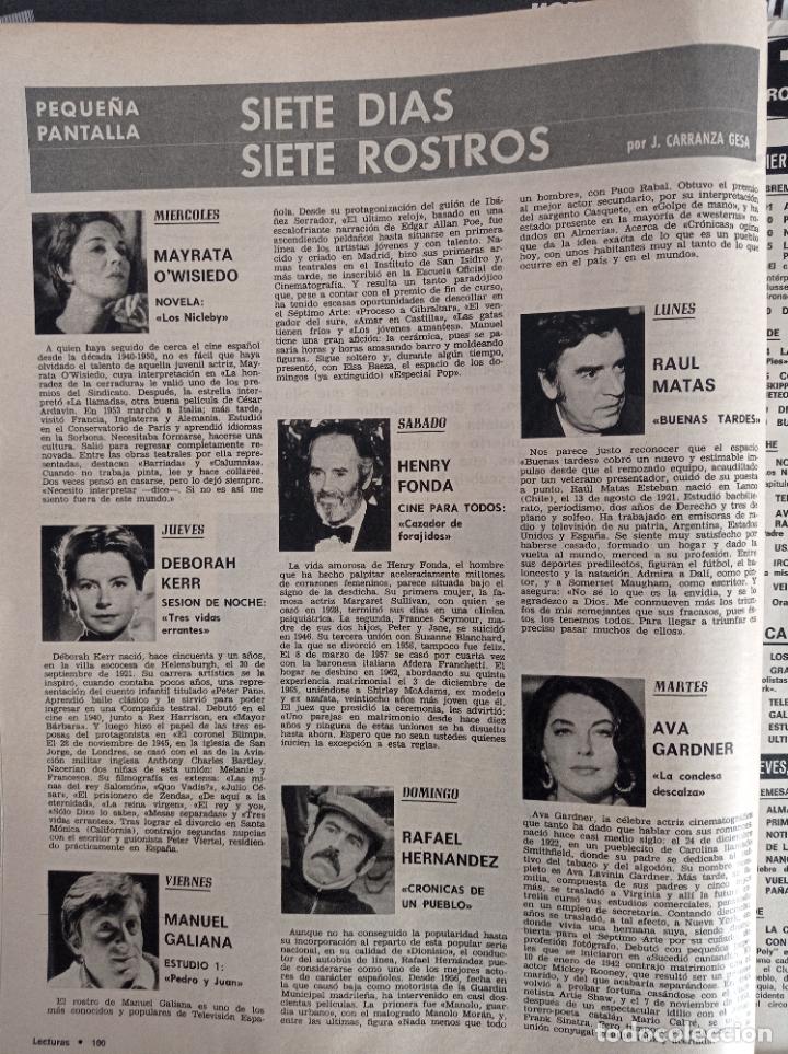 Coleccionismo de Revistas y Peri&oacute;dicos: DEBORAH KERR AVA GARDNER RAUL MATAS MANUEL GALIANA