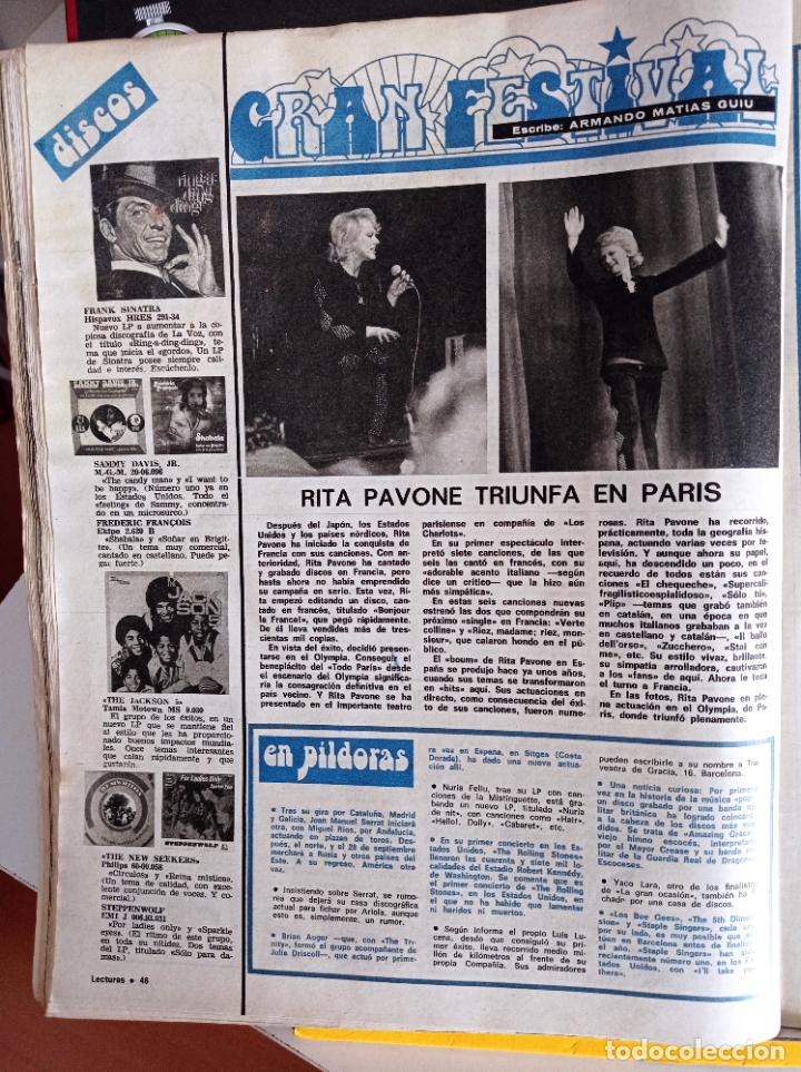 Coleccionismo de Revistas y Peri&oacute;dicos: RITA PAVONE FRANK SINATRA SAMMY DAVIS JACKSON FIVE