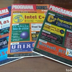 Coleccionismo de Revistas y Periódicos: 3 REVISTAS PROGRAMADORES EN ACCIÓN. PC ORDENADORES. NUMEROS 15, 16 Y 17 AÑO 2004