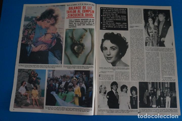Coleccionismo de Revistas y Peri&oacute;dicos: RECORTE CLIPPING DE LYZ TAYLOR REVISTA SEMANA N&ordm; 2194 PAG. 4 AL 6 L39