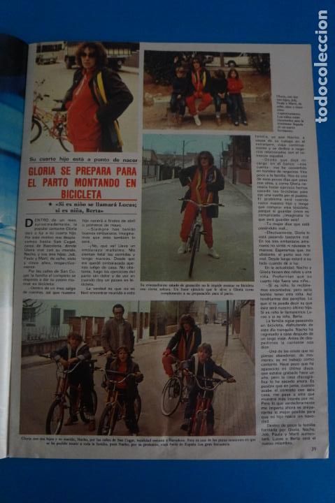 Coleccionismo de Revistas y Peri&oacute;dicos: RECORTE CLIPPING DE LA CANTANTE GLORIA Y SU MARIDO NACHO REVISTA SEMANA N&ordm; 2199 PAG. 39 L39