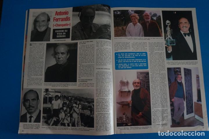 Coleccionismo de Revistas y Peri&oacute;dicos: RECORTE CLIPPING DE ANTONIO FERRANDIS REVISTA SEMANA N&ordm; 2199 PAG. 36 Y 37 L39