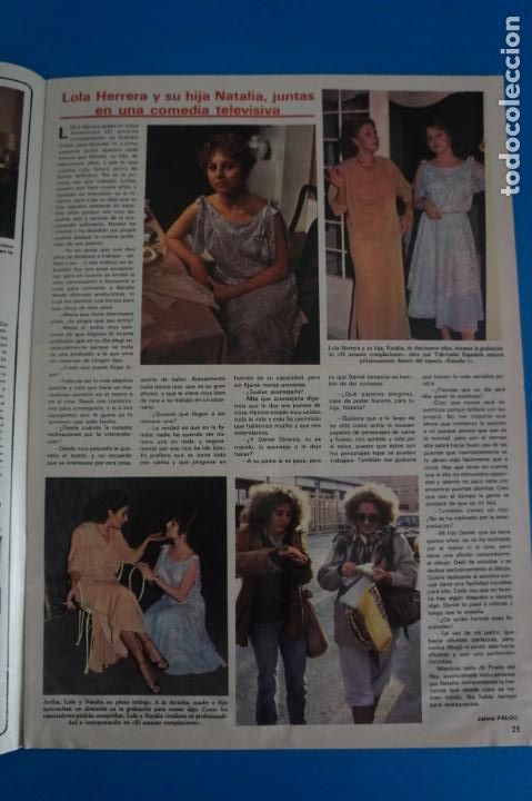 Coleccionismo de Revistas y Peri&oacute;dicos: RECORTE CLIPPING DE LOLA HERRERA Y SU HIJA NATALIA REVISTA SEMANA N&ordm; 2199 PAG. 25 L39