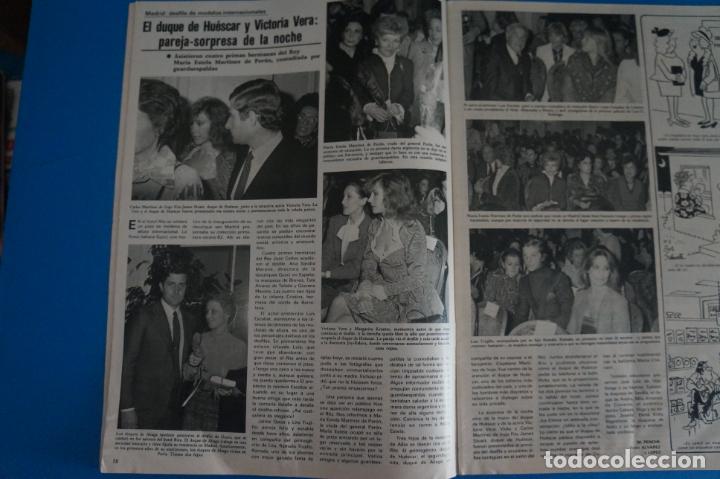Coleccionismo de Revistas y Peri&oacute;dicos: RECORTE CLIPPING DE EL DUQUE DE HUESCAR Y VICTORIA VERA REVISTA SEMANA N&ordm; 2199 PAG. 16 Y 17 L39