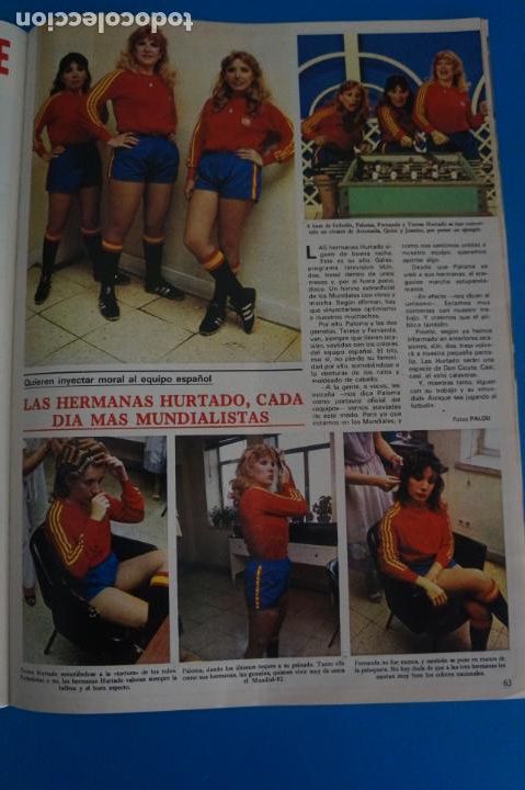 Coleccionismo de Revistas y Peri&oacute;dicos: RECORTE CLIPPING DE LAS HERMANAS HURTADO REVISTA SEMANA N&ordm; 2211 PAG. 63 L39